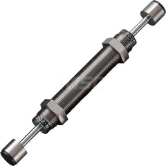 Standard-Duty Shock Absorber: 6 mm Rod Dia, 27.7 mm OD, 25 mm Stroke, M25 x 1.5 Thread 170 mm OAL, 24.5 lb Force