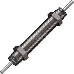 Standard-Duty Shock Absorber: 8 mm Rod Dia, 37 mm OD, 30 mm Stroke, M30 x 1.5 Thread 241 mm OAL, 29.4 lb Force