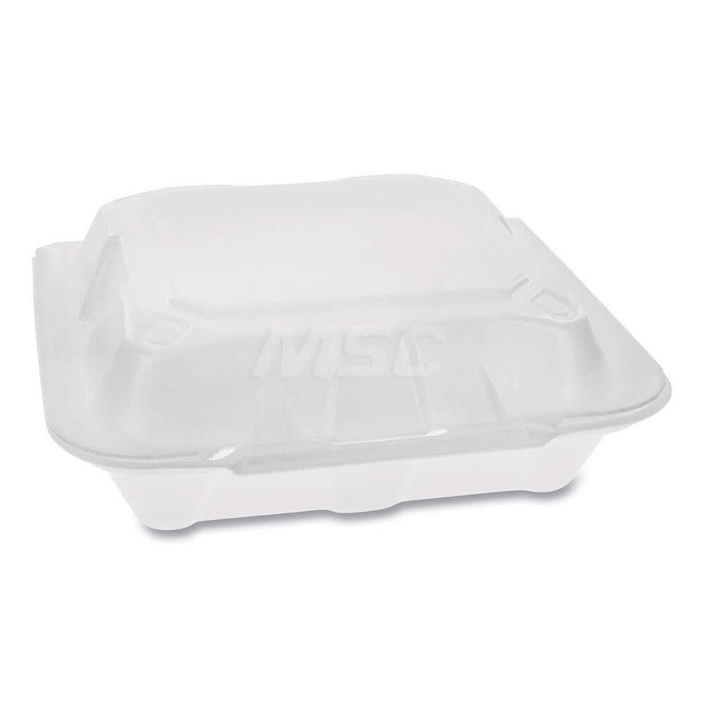 Food Containers; Container Type: Food Storage Container; Shape: Square; Overall Height: 3 in; Lid Type: Hinged Lid; Height (Decimal Inch): 3 in; Type: Food Storage Container