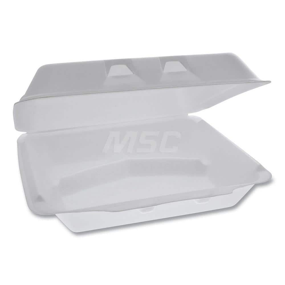 Food Containers; Container Type: Food Storage Container; Shape: Square; Overall Height: 3.25 in; Lid Type: Hinged Lid; Height (Decimal Inch): 3.25 in; Type: Food Storage Container