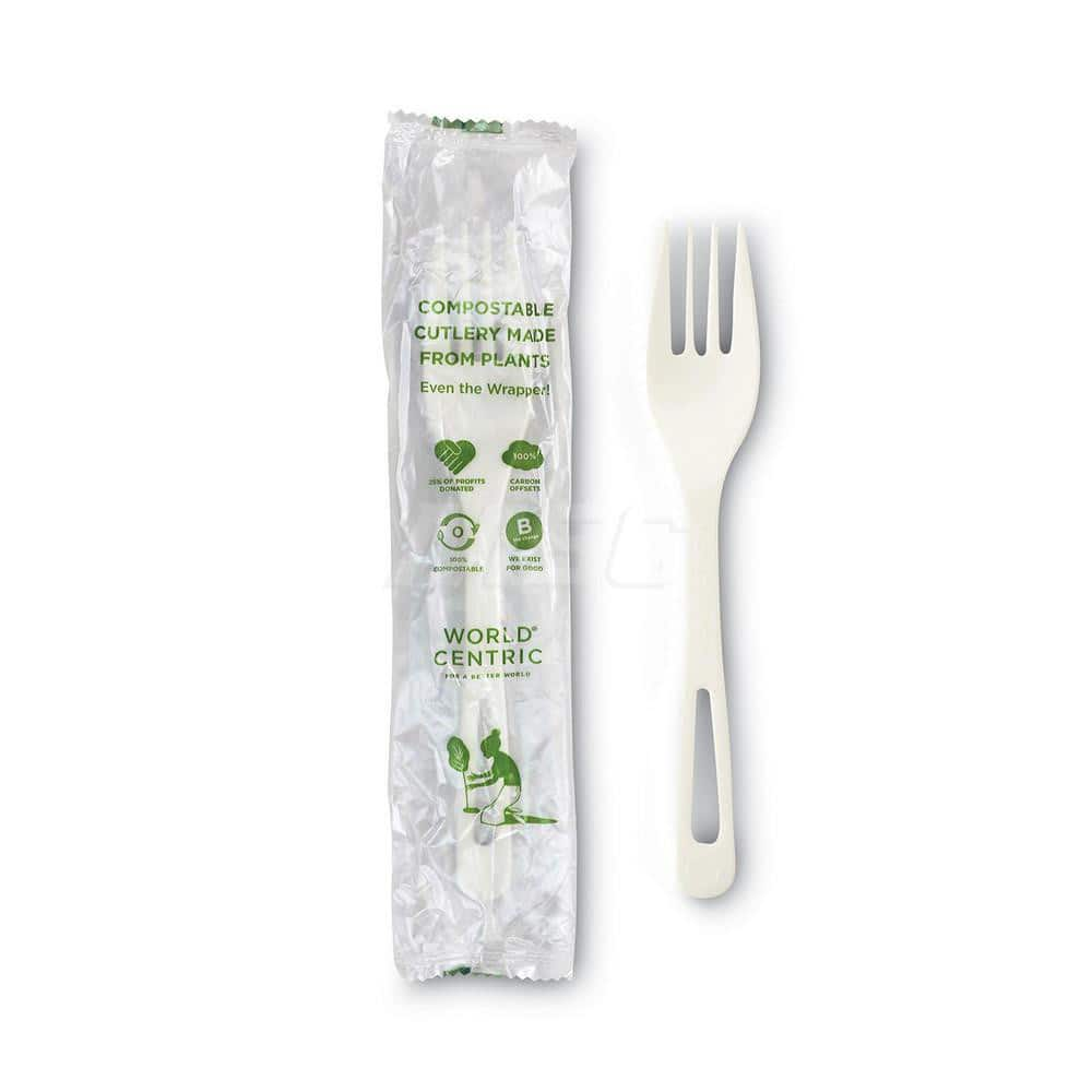 Paper & Plastic Cups, Plates, Bowls & Utensils; Flatware Type: Forks; Material: Plastic; Color: White; Overall Length: 6.30; Disposable: Disposable; Length (Decimal Inch): 6.3000