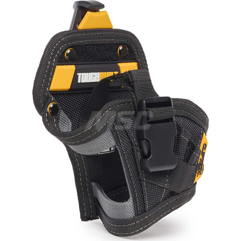 Tool Pouches & Holsters; Holder Type: Tool Pouch; Tool Type: Tool Belts & Accessories; Material: Polyester; Closure Type: No Closure; Color: Black; Number of Pockets: 3.000; Belt Included: No; Overall Depth: 4.33; Overall Height: 9.25; Insulated: No; Teth