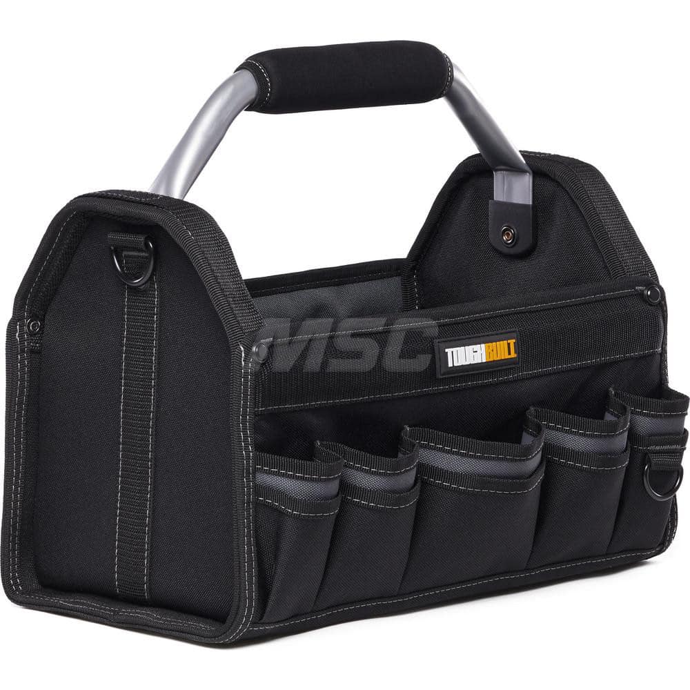 Tool Bag: 22 Pocket 15″ OAW, 8.66″ OAD, 10.43″ OAH, Plastic