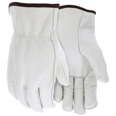 MCR Safety - Work & General Purpose Gloves Material Type: Leather Application: Cold - Makers Industrial Supply