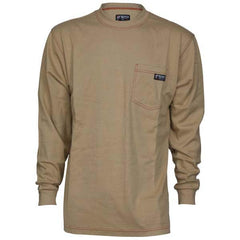 MCR Safety - Shirts Garment Style: T-Shirt Garment Type: Flame Resistant; Arc Flash; Arc Protection - Makers Industrial Supply