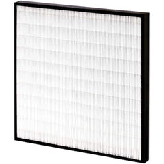 Pleated Air Filter: 16 x 25 x 4″, MERV 15, Mini-Pleat Synthetic, Plastic Frame, 1,736 CFM