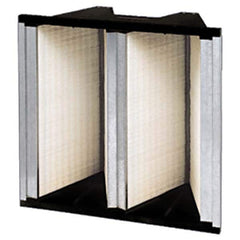 PRO-SOURCE - Pleated & Panel Air Filters Filter Type: V-Bank Mini-Pleat Nominal Height (Inch): 20 - Makers Industrial Supply