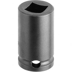 Apex - Impact Sockets Drive Size (Inch): 1/2 Size (Inch): 7/16 - Makers Industrial Supply