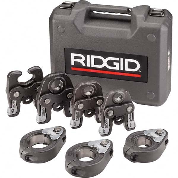 Ridgid - Presser Replacement Jaws Type: Pressing Tool Kit Jaw Size Range: 1/2" to 2" (Inch) - Makers Industrial Supply