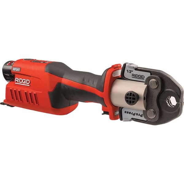 Ridgid - Benders, Crimpers & Pressers Type: Pressing Tool Kit Maximum Pipe Capacity (Inch): 1-1/4 - Makers Industrial Supply