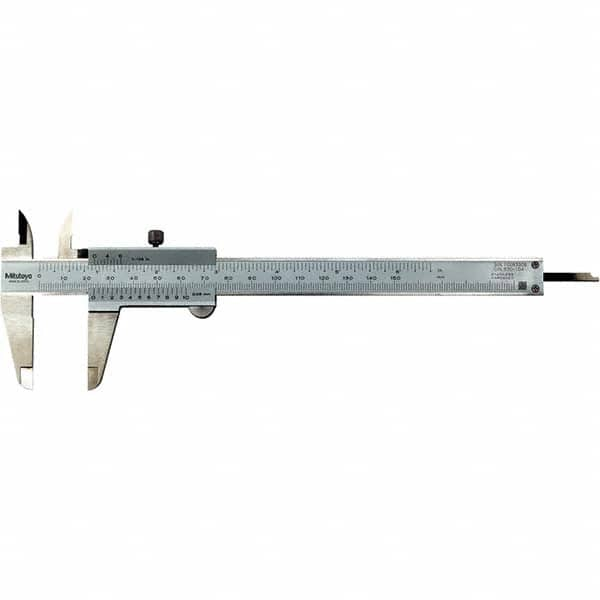 Mitutoyo - Vernier Calipers Minimum Measurement (Decimal Inch): 0.0000 Maximum Measurement (Decimal Inch): 6.0000 - Makers Industrial Supply