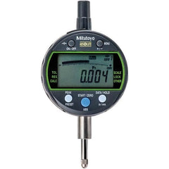 Mitutoyo - Electronic Drop Indicators Minimum Measurement (mm): 0.00 Maximum Measurement (mm): 12.7 - Makers Industrial Supply