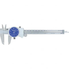 Mitutoyo - Dial Calipers Maximum Measurement (Inch): 6 Dial Graduation (Decimal Inch): 0.001 - Makers Industrial Supply