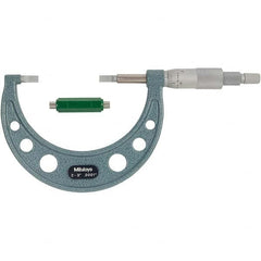 Mitutoyo - Blade Micrometers Operation Type: Mechanical Minimum Measurement (Decimal Inch): 2 - Makers Industrial Supply