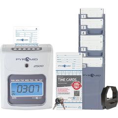 Pyramid - Time Clocks & Time Recorders Punch Style: Manual Power Source: 100 to 240 V @ 50 to 60 Hz - Makers Industrial Supply