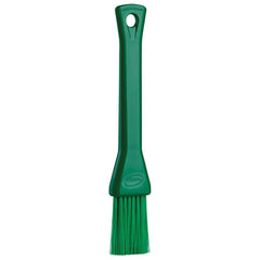 Scrub & Scouring Brushes; Type: Food Service Brush; Bristle Material: Polyester; Overall Length (Decimal Inch): 8.00000; Overall Length (Inch): 8; Block/Handle Material: Plastic; Color: Green; Flagged: No; Application: Foodservice; Food Processing; Brush