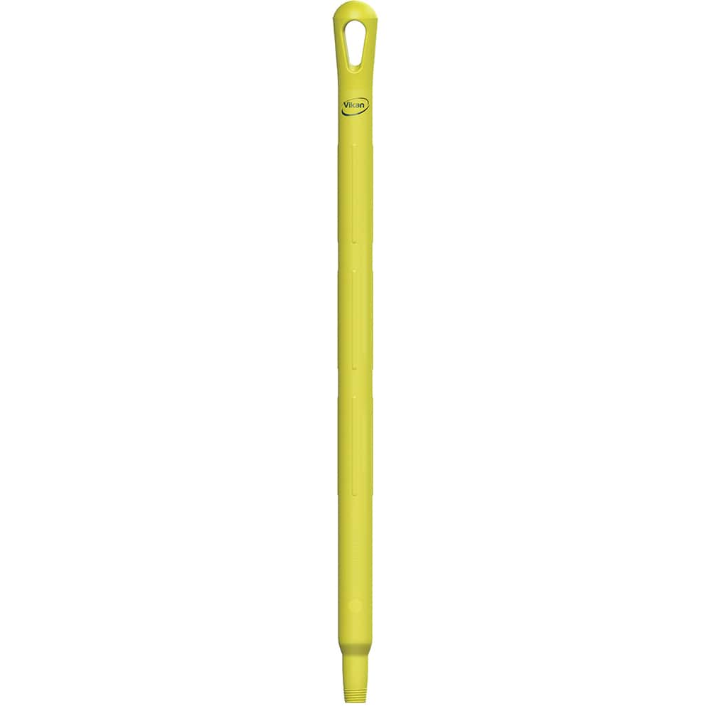 Broom/Squeegee Poles & Handles; Connection Type: European Threaded; Handle Length (Decimal Inch): 26; Telescoping: No; Handle Material: Polypropylene; Color: Yellow; For Use With: Remco; Vikan Tools