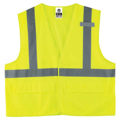 8225HL L/ XL Lime Standard Solid Vest Type R Class 2 - Makers Industrial Supply