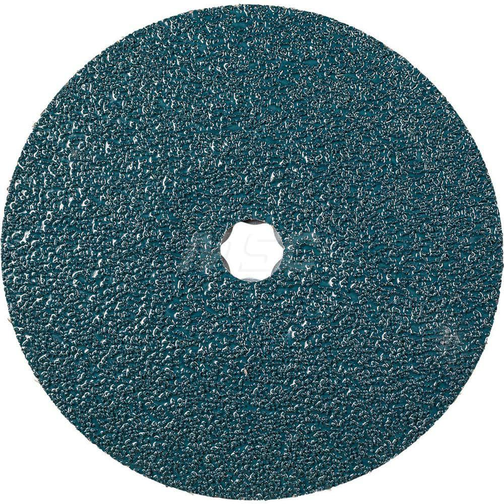 Fiber Disc: 7″ Disc Dia, 36 Grit, VICTOGRAIN