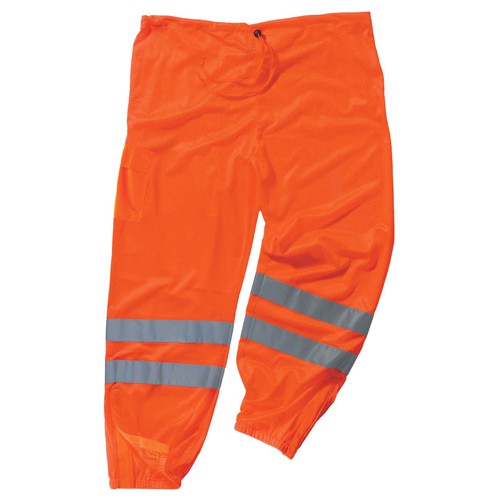 8910 S/M Orange Sup Hi-Vis Pants Class E - Makers Industrial Supply