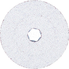 Fiber Disc: 4-1/2″ Disc Dia, 36 Grit, Ceramic Oxide