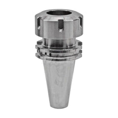 Collet Chuck: ER Collet, CAT Taper Shank 2.5″ Projection, 0.0001″ TIR, Balanced to 30,000 RPM, Through Coolant