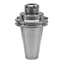 Collet Chuck: ER Collet, CAT Taper Shank 2.5″ Projection, 0.0001″ TIR, Balanced to 25,000 RPM, Through Coolant