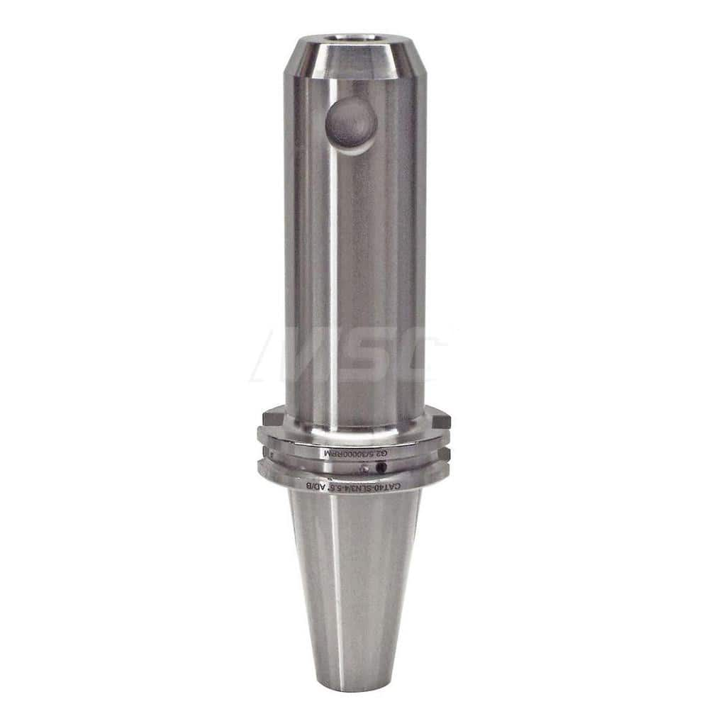 End Mill Holder: CAT40, 3/4″ Hole 5-1/2″ Projection, 1-3/4″ Nose Dia, Through Coolant