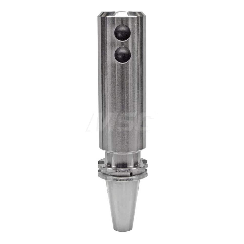 End Mill Holder: CAT40, 1″ Hole 8″ Projection, 2.28″ Nose Dia, Through Coolant