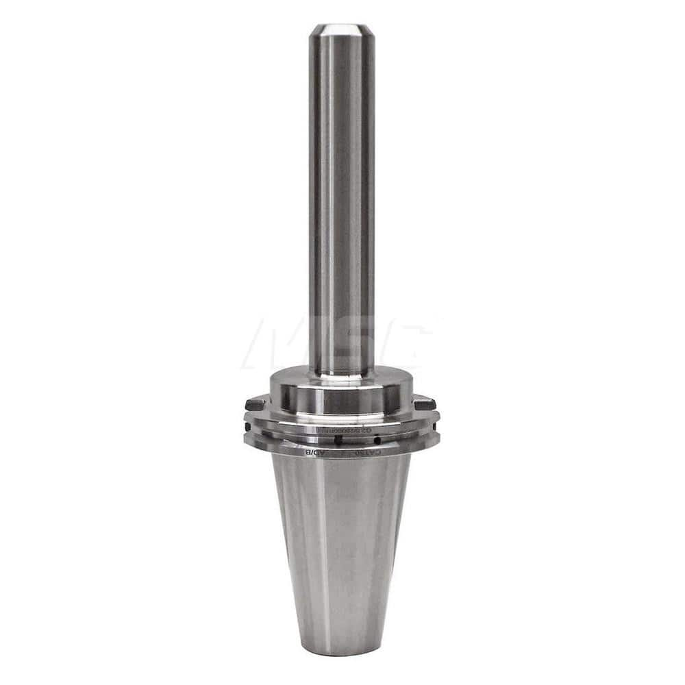 End Mill Holder: CAT50, 1/2″ Hole 8″ Projection, 1.38″ Nose Dia, Through Coolant