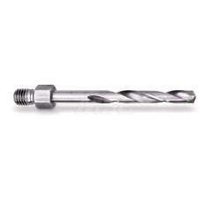 Threaded Shank Drill Bits; Type: Aircraft Drill; Drill Bit Size (Decimal Inch): 0.1960; Drill Bit Size (Wire): #9; Drill Point Angle: 120; Shank Type: Threaded Shank; Point Type: Four Facet; Overall Length (Decimal Inch): 2.1250; Overall Length (Decimal I