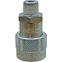 Hydraulic Hose Coupler: 1/2″, 3/8″, 0 to 10,000 psi, NPT Metal