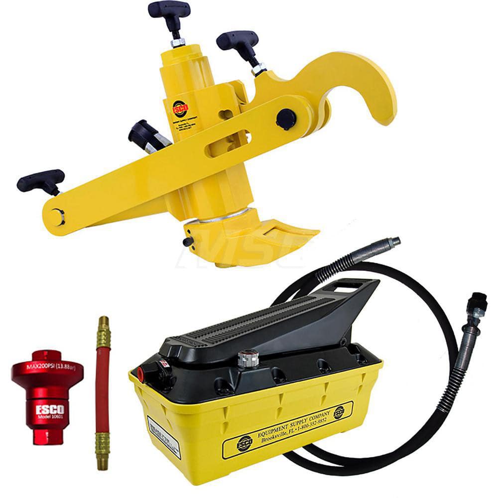 Tire Changers & Balancers; Type: Tire Bead Breaker; Includes: 3.5 qt Hydraulic Pump; Coupler; Hose; Bead Breaker; Cylinder Stroke Length (Inch): 4-1/4