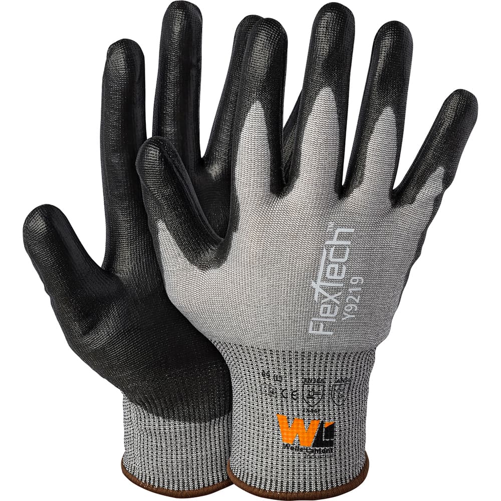 Wells Lamont - Cut & Puncture Resistant Gloves; Type: Cut Resistant ; ANSI/ISEA Cut Resistance Level: A9 ; Coated Area: Palm ; Material Type: HPPE/Nylon/Glass ; Coating Material: Polyurethane ; Men's Size: 2X-Large - Exact Industrial Supply