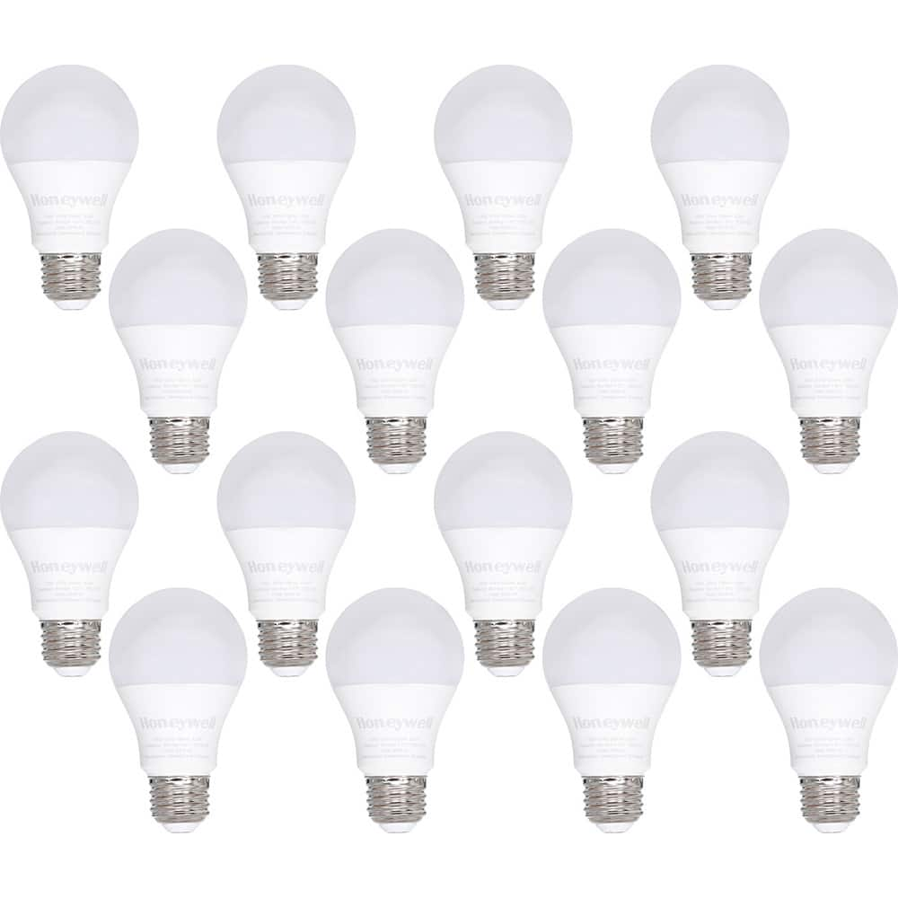 Honeywell - Lamps & Light Bulbs; Lamp Technology: LED ; Lamps Style: Commercial/Industrial ; Lamp Type: A19 ; Wattage Equivalent Range: 60-74 ; Actual Wattage: 8.50 ; Base Style: E26 - Exact Industrial Supply