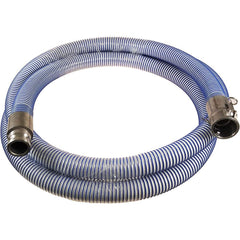 Kuriyama of America - Food & Beverage Hose; Inside Diameter (Inch): 1.5 ; Outside Diameter (Decimal Inch): 1.9500 ; Length (Feet): 10 ; Bend Radius (Decimal Inch): 2.5000 ; Maximum Working Pressure (psi): 110.000 ; Vacuum Rating: 28 In. Hg - Exact Industrial Supply