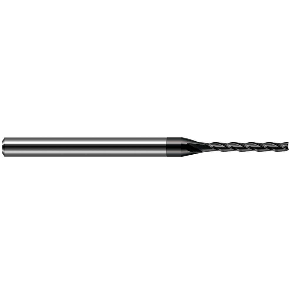 Harvey Tool - 1/8", 1" LOC, 1/8" Shank Diam, 2-1/2" OAL, 3 Flute Solid Carbide Square End Mill - Exact Industrial Supply