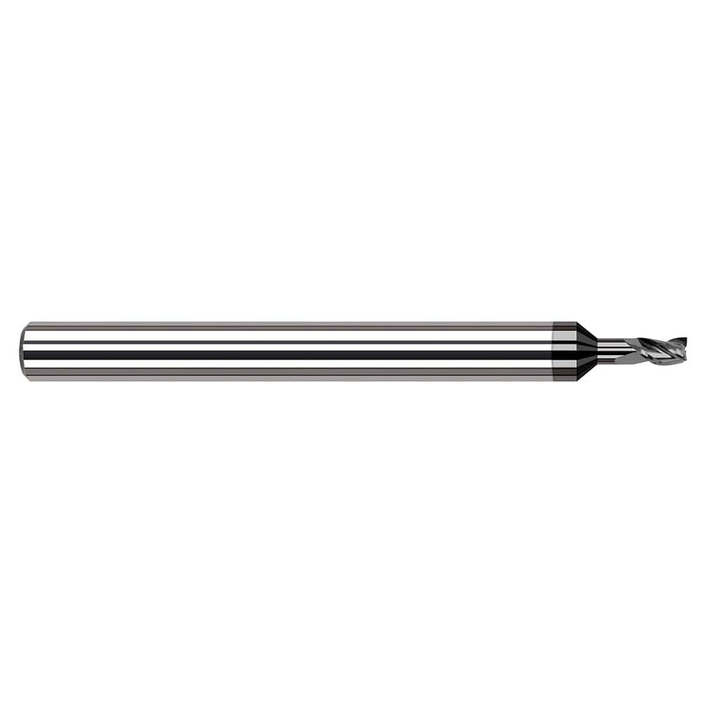 Harvey Tool - Square End Mills; Mill Diameter (Inch): 1/64 ; Mill Diameter (Decimal Inch): 0.0150 ; Length of Cut (Decimal Inch): 0.0220 ; Material: Solid Carbide ; Finish/Coating: Amorphous Diamond ; Shank Diameter (Inch): 1/8