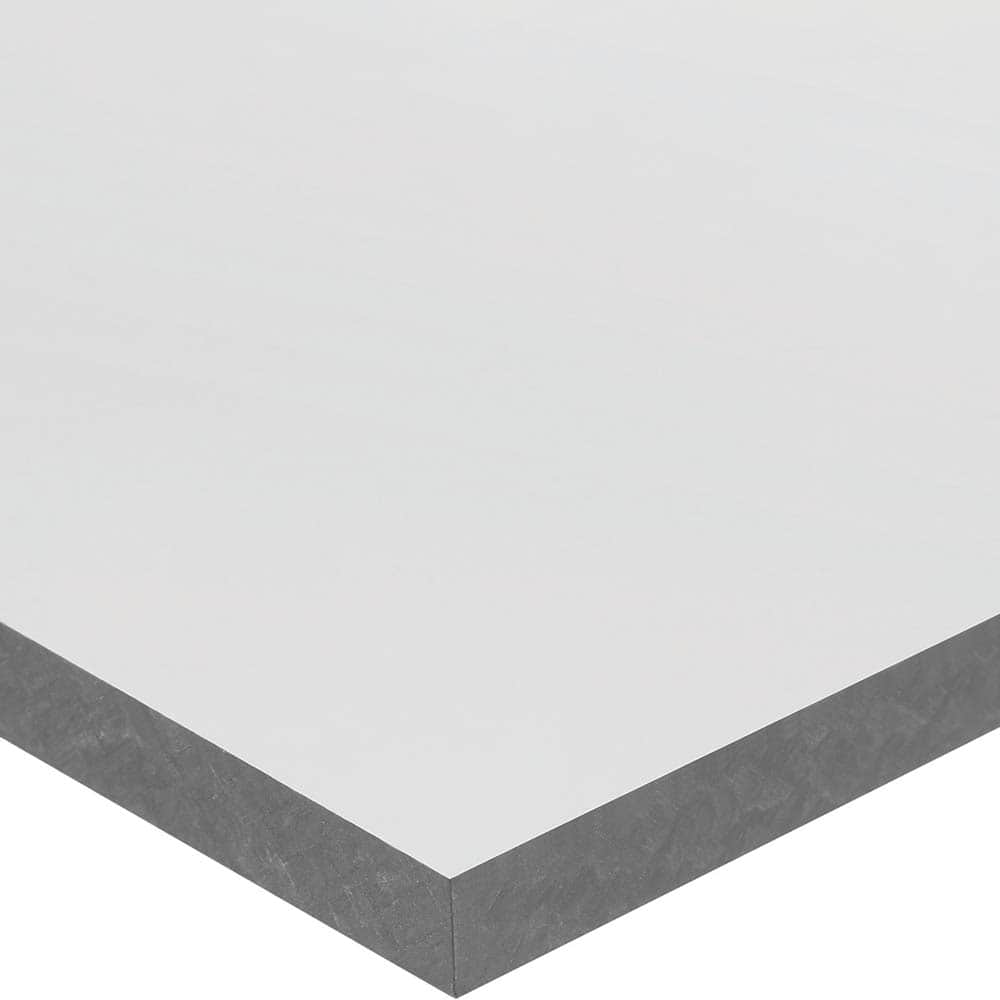 Plastic Sheet: Chlorinated Polyvinyl Chloride, 1/4″ Thick, Gray, 7,500 psi Tensile Strength Rockwell R-115