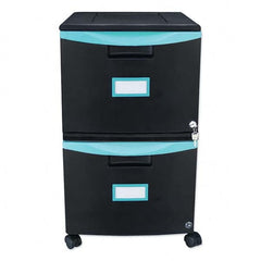 Storex - File Cabinets & Accessories Type: Mobile File Number of Drawers: 2 - Makers Industrial Supply