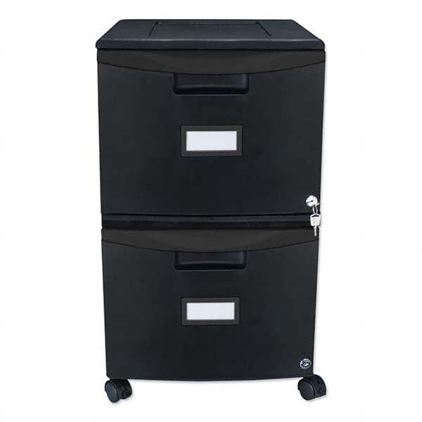 Storex - File Cabinets & Accessories Type: Mobile File Number of Drawers: 2 - Makers Industrial Supply