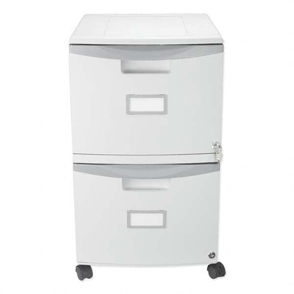 Storex - File Cabinets & Accessories Type: Mobile File Number of Drawers: 2 - Makers Industrial Supply