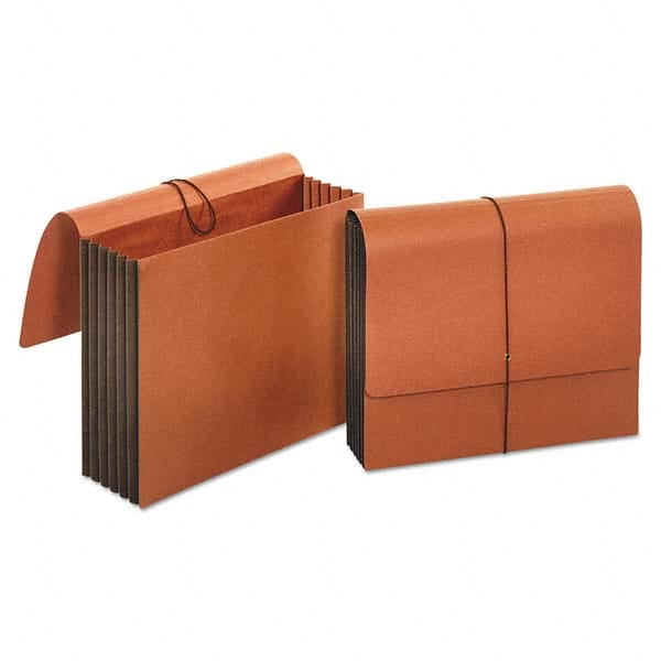 UNIVERSAL - File Folders, Expansion Folders & Hanging Files Folder/File Type: Expanding Wallet Color: Brown - Makers Industrial Supply