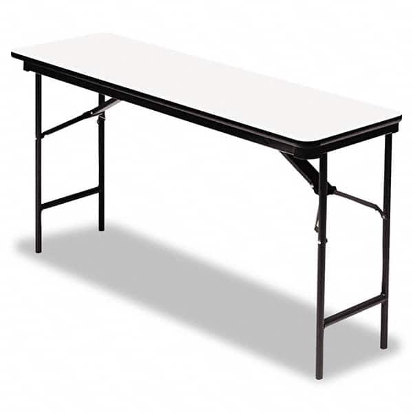 ICEBERG - Folding Tables Type: Rectangular Folding Table Width (Inch): 72 - Makers Industrial Supply