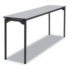 ICEBERG - Folding Tables Type: Rectangular Folding Table Width (Inch): 72 - Makers Industrial Supply