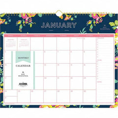 Blue Sky - Note Pads, Writing Pads & Notebooks Writing Pads & Notebook Type: Wall Calendar Size: 15 x 12 - Makers Industrial Supply