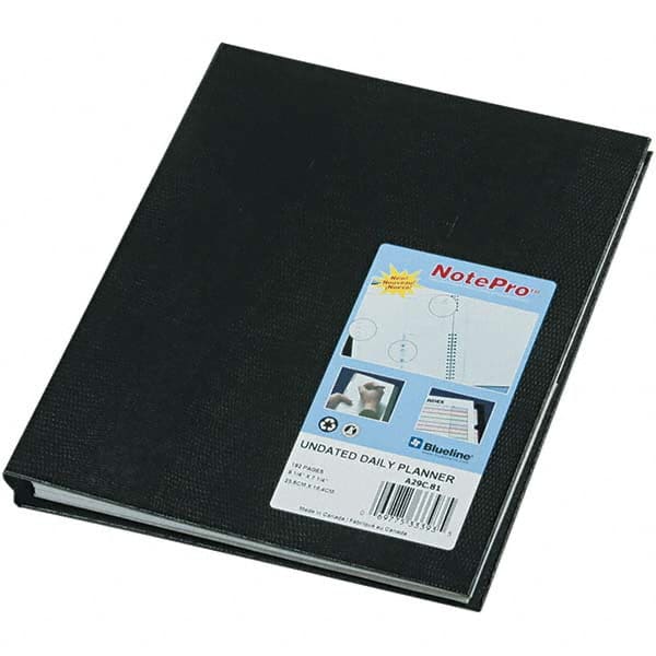 Blueline - Note Pads, Writing Pads & Notebooks Writing Pads & Notebook Type: Daily Agenda Size: 9-1/4 x 7-1/4 - Makers Industrial Supply