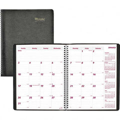 Brownline - Note Pads, Writing Pads & Notebooks Writing Pads & Notebook Type: Monthly Planner Size: 11 x 8-1/2 - Makers Industrial Supply