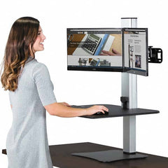 Victor - Office Cubicle Workstations & Worksurfaces Type: Sit N Stand Width (Inch): 28 - Makers Industrial Supply