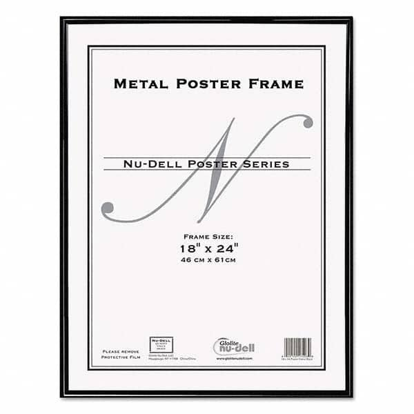 NuDell - Document Protectors Type: Poster Frame Width (Inch): 18 - Makers Industrial Supply